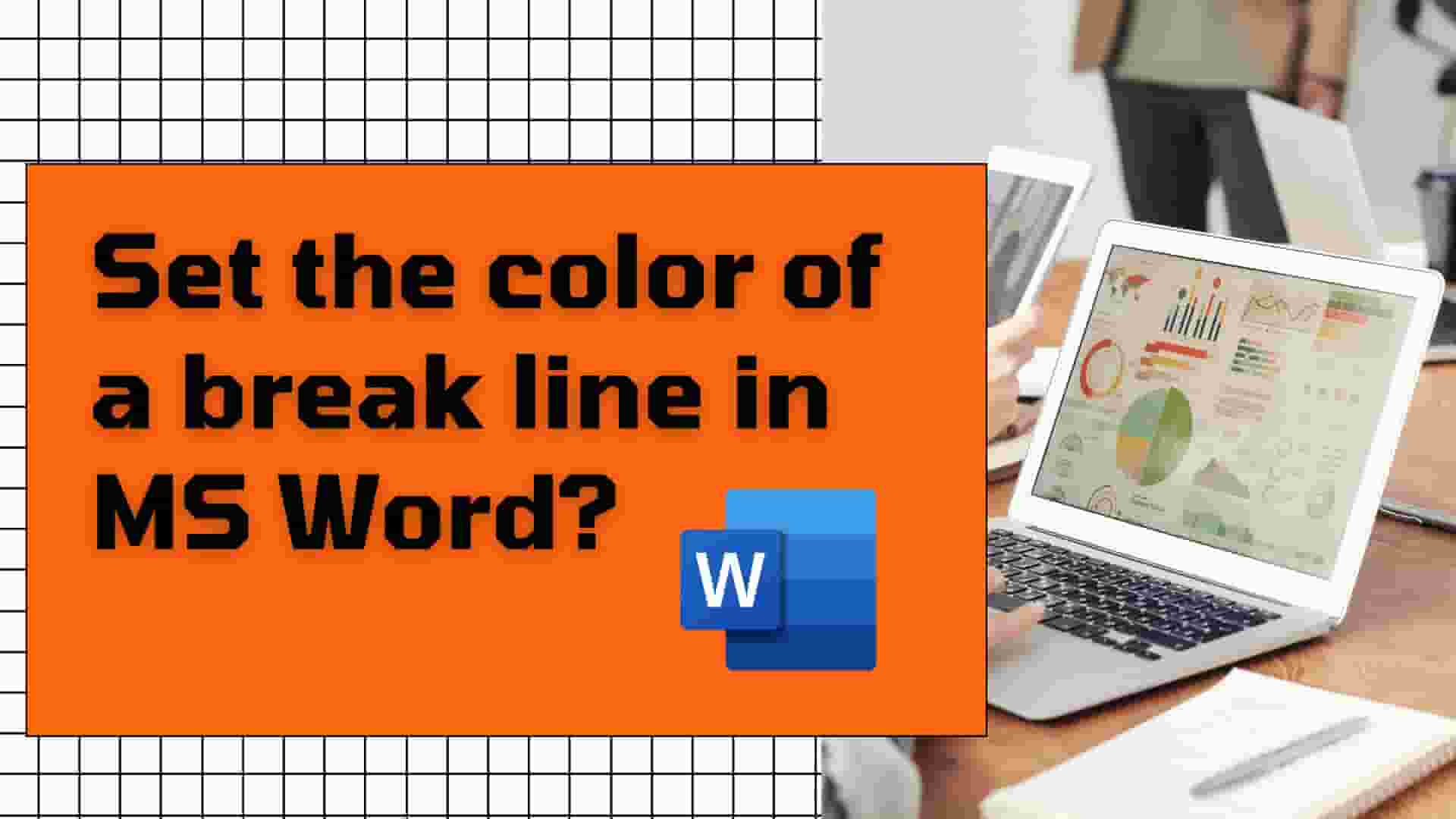 set-break-line-color-style-msword